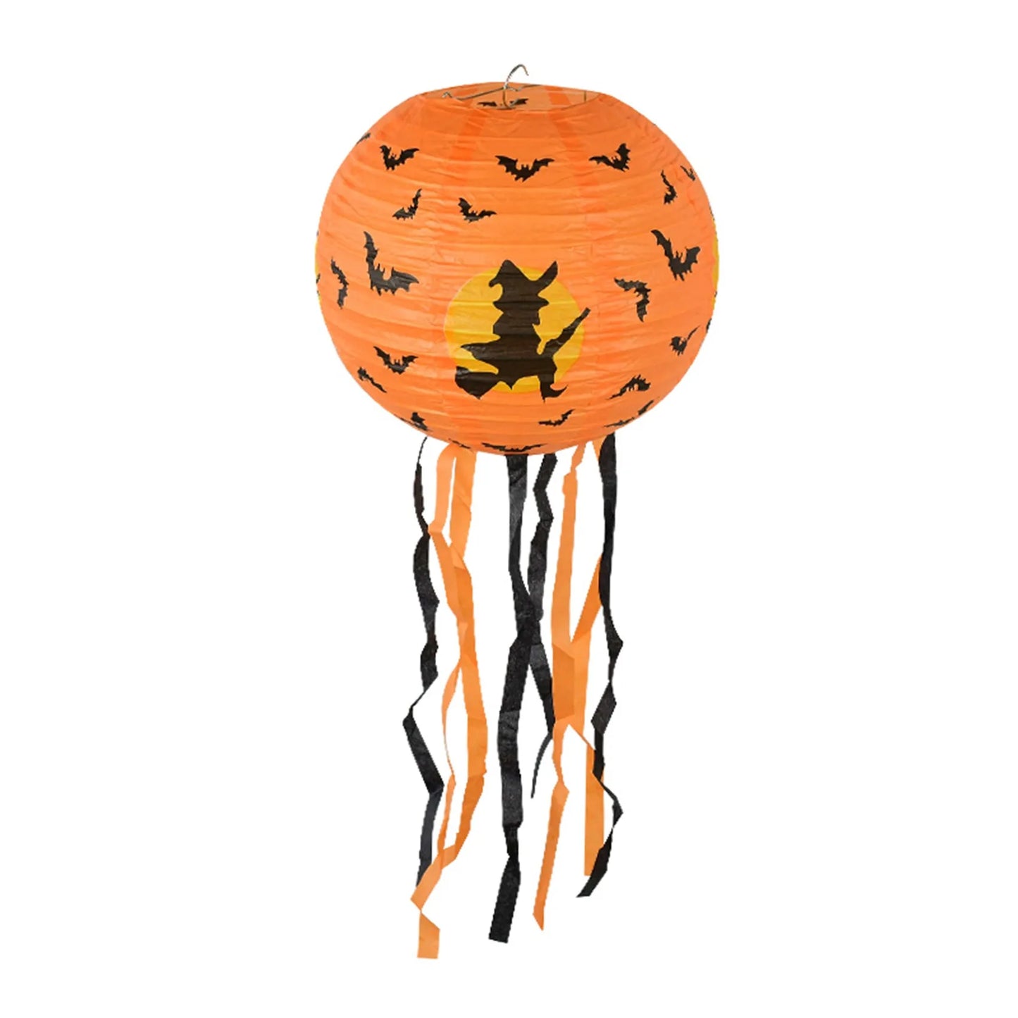 Halloween Paper Lantern Pumpkin Spider Bat Skeleton Lantern Hanging Pendant Horror Props Halloween Party Decoration Outdoor Home