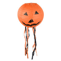 Halloween Paper Lantern Pumpkin Spider Bat Skeleton Lantern Hanging Pendant Horror Props Halloween Party Decoration Outdoor Home