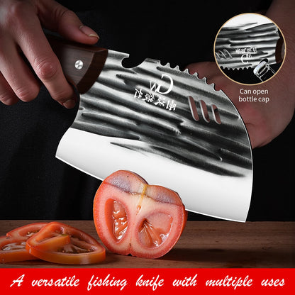 Multi-purpose Heavy-duty meat cleaver:Professional kitchen knife,sharp slicer blade,high-hardness bone cutting edge,kitchenlools