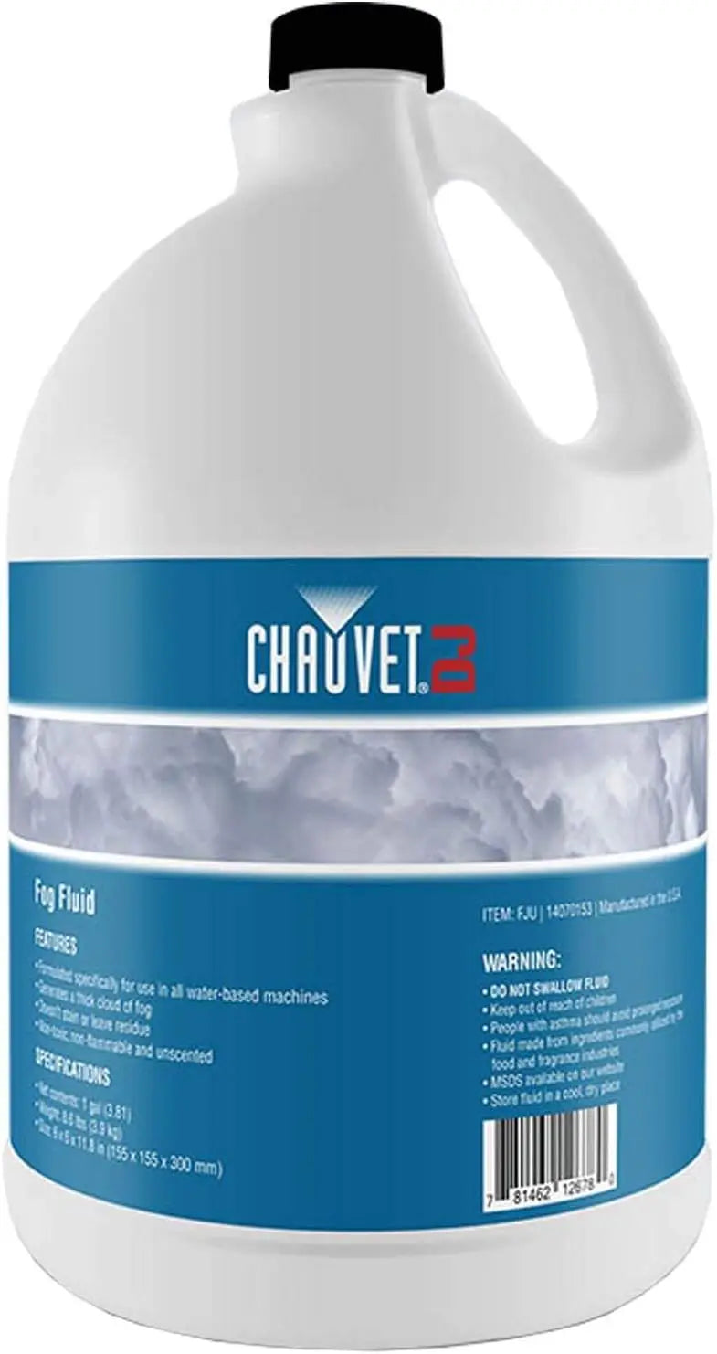 CHAUVET DJ Fog Smoke Juice Fluid 1 Gallon Bottles for Fog Machines, Compatible with Chauvet and Other Leading Brands  2 Pack