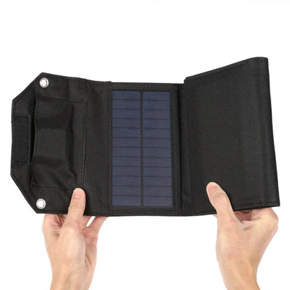 60W/80W/100W Folding Solar Panel USB 5V Solar Charger Portable Solar Battery Power Bank for Outdoor Camping Hiking + Cable