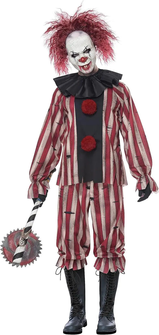 Nightmare Clown Costume Halloween Costume for Unisex One-Size For Men For Women Scary Halloween Costumes