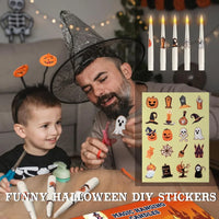 Floating Candles with Wand Remote 20 Pcs Magic Halloween Hanging Candles Flickering Warmer Light Flamel LED Candles with DIY St