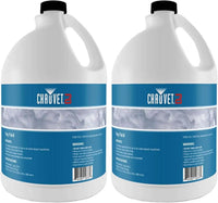 CHAUVET DJ Fog Smoke Juice Fluid 1 Gallon Bottles for Fog Machines, Compatible with Chauvet and Other Leading Brands  2 Pack