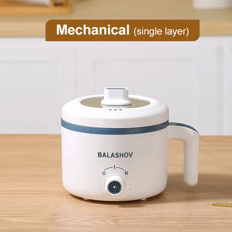 Mini Electric Rice Cooker Single Double Layer Intelligent Automatic Home Kitchen Cooker 1-2 People MultiCooker Steamed Rice Pot